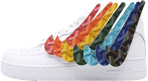 nike swoosh pack goyard swooshes|nike air force 1 swoosh.